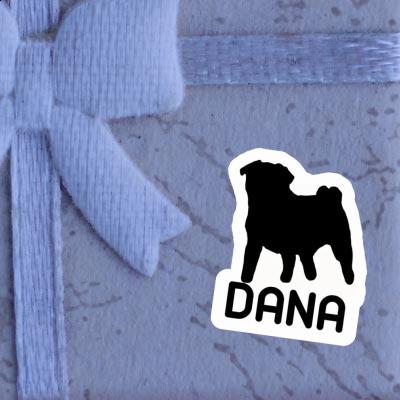 Dana Sticker Pug Notebook Image