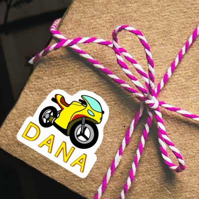 Sticker Motorrad Dana Notebook Image