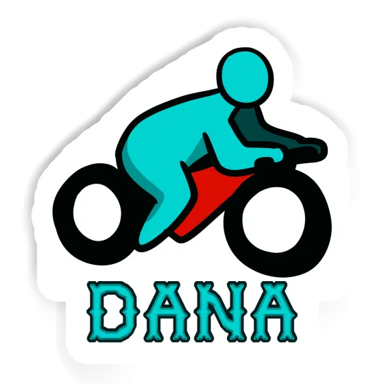 Sticker Dana Motorbike Driver Image