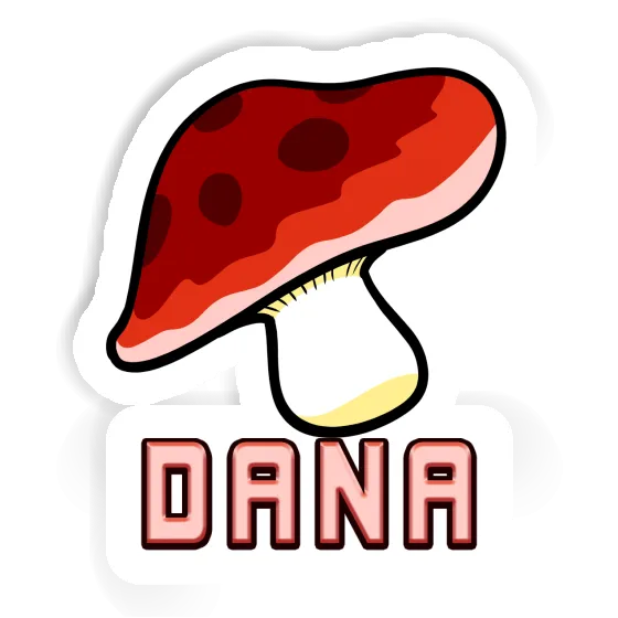 Dana Sticker Fungal Notebook Image