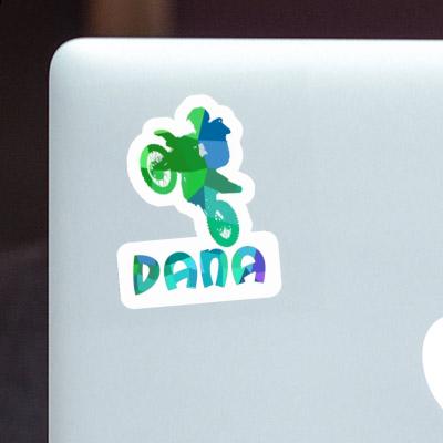 Sticker Motocross-Fahrer Dana Image