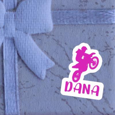 Sticker Dana Motocross Rider Notebook Image