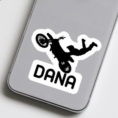Dana Autocollant Motocrossiste Notebook Image