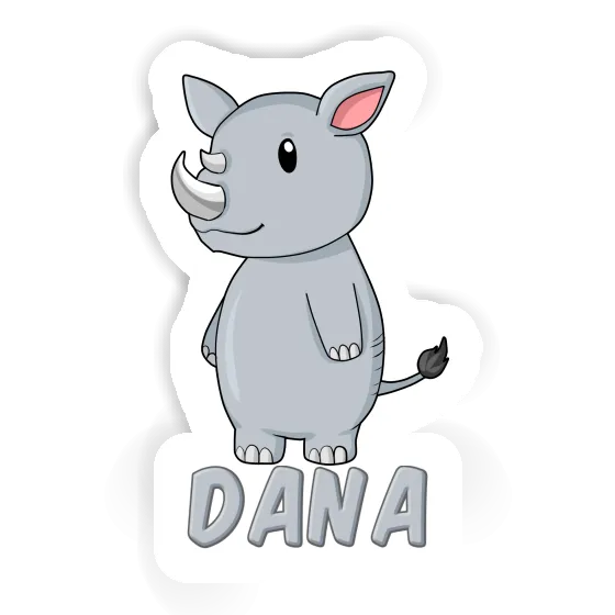 Rhinocéros Autocollant Dana Gift package Image