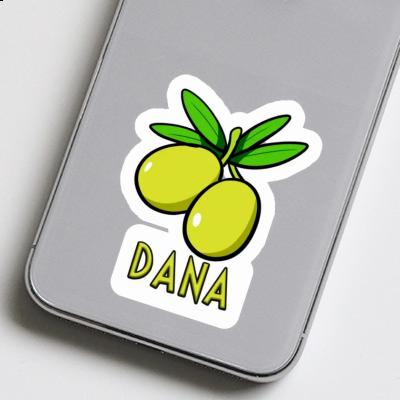 Olive Sticker Dana Notebook Image