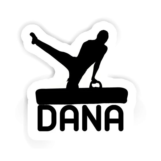 Sticker Dana Gymnast Notebook Image