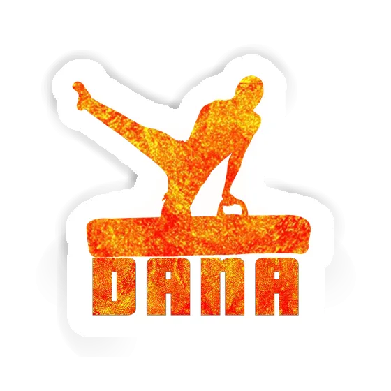 Sticker Gymnast Dana Notebook Image