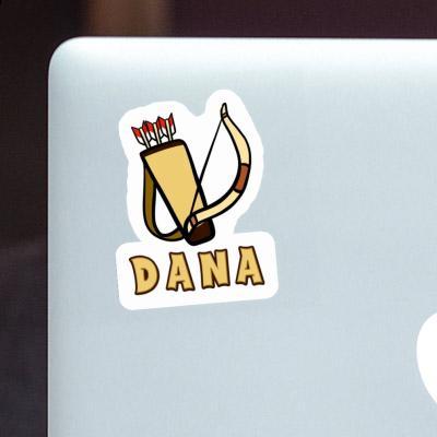 Sticker Pfeilbogen Dana Notebook Image