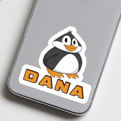 Dana Sticker Fat Penguin Laptop Image