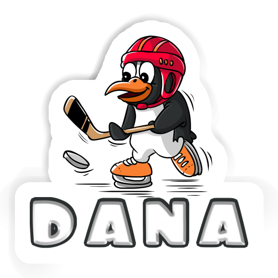 Autocollant Dana Pingouin de hockey Laptop Image