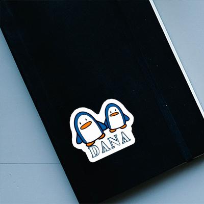 Penguin Sticker Dana Notebook Image
