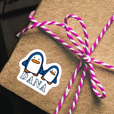 Dana Aufkleber Pinguin Gift package Image