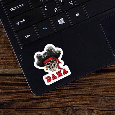 Pirat Aufkleber Dana Laptop Image