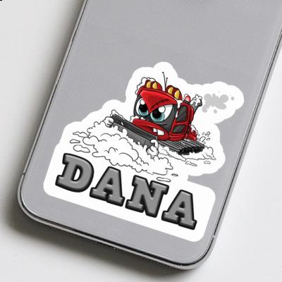 Pistenraupe Sticker Dana Notebook Image