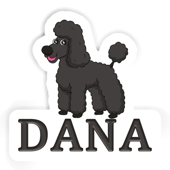 Sticker Poodle Dana Notebook Image
