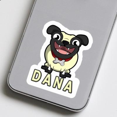 Sticker Pug Dana Notebook Image
