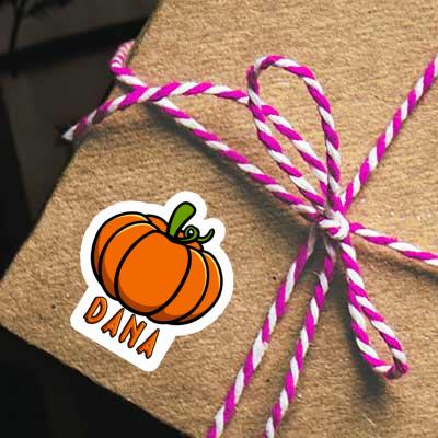 Pumpkin Sticker Dana Notebook Image