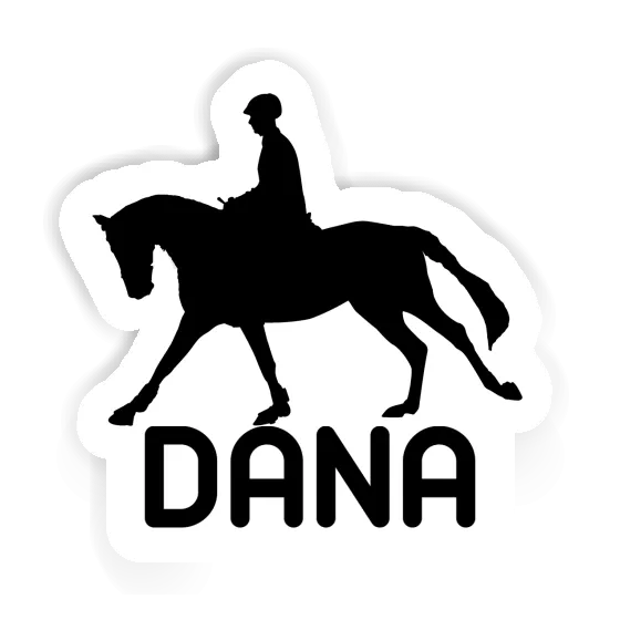 Sticker Dana Horse Rider Notebook Image