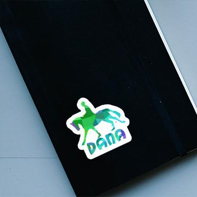 Dana Autocollant Cavalière Notebook Image