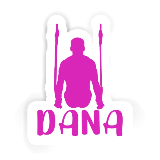 Sticker Dana Ring gymnast Notebook Image