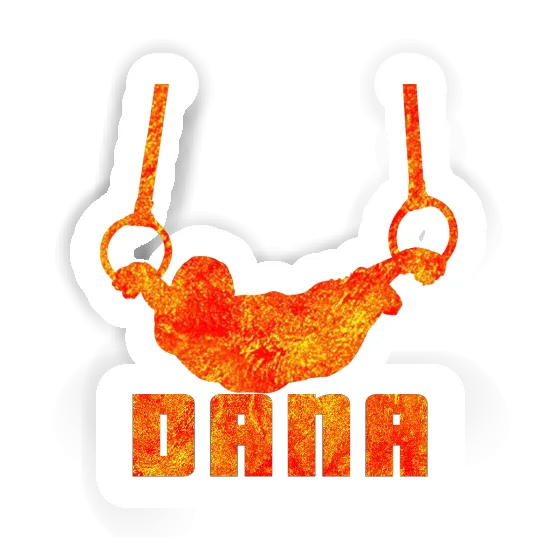 Ring gymnast Sticker Dana Notebook Image