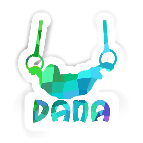 Dana Sticker Ring gymnast Notebook Image