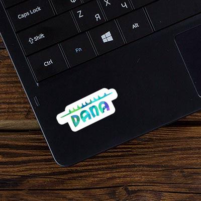 Sticker Rowboat Dana Laptop Image