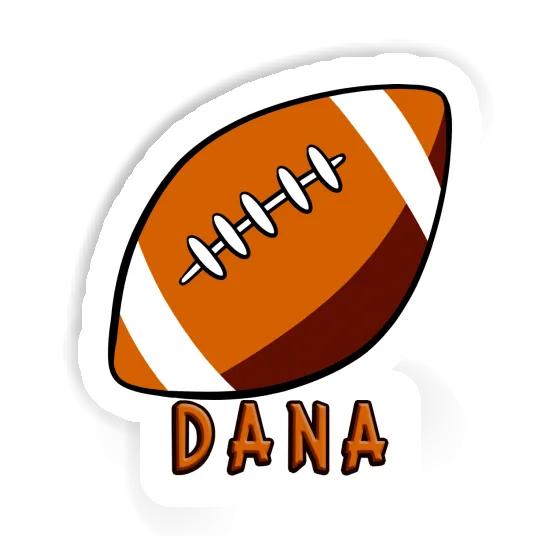 Sticker Rugby Dana Notebook Image