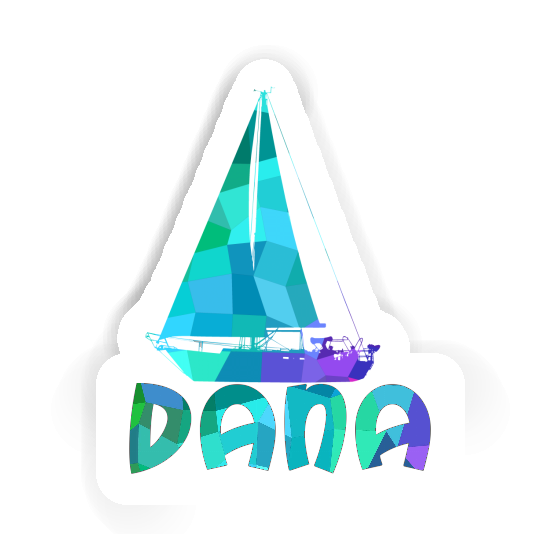 Segelboot Aufkleber Dana Image