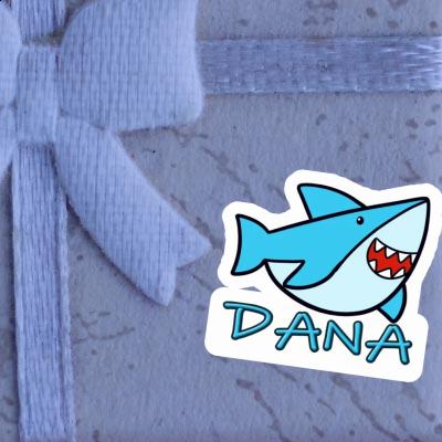 Sticker Dana Shark Notebook Image