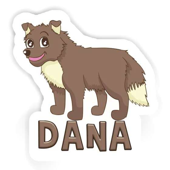 Dana Sticker Sheepdog Laptop Image