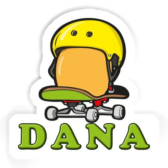Œuf de skateboard Autocollant Dana Gift package Image