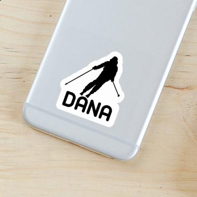 Sticker Dana Skier Image