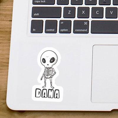 Alien Sticker Dana Laptop Image