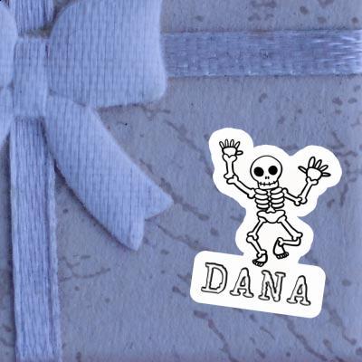 Sticker Skull Dana Notebook Image