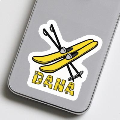 Dana Sticker Ski Laptop Image