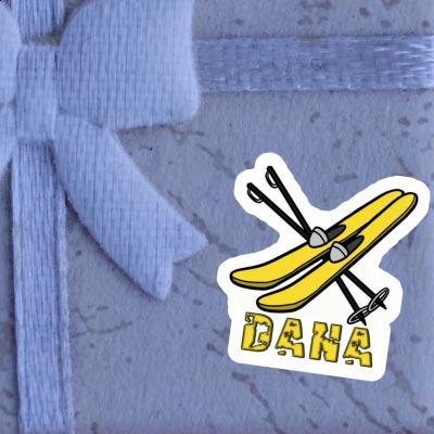 Dana Sticker Ski Notebook Image