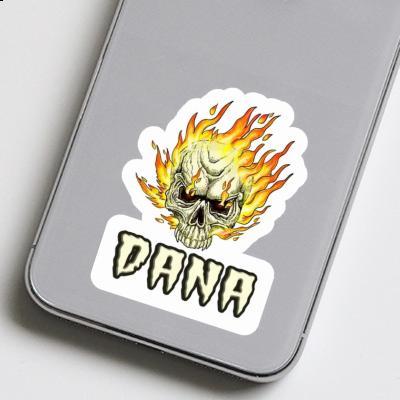 Sticker Dana Skull Laptop Image