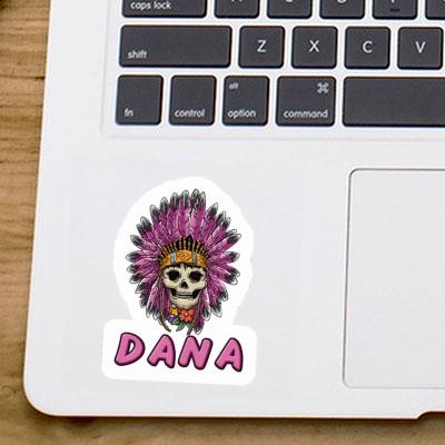 Dana Autocollant Femmes Crâne Laptop Image