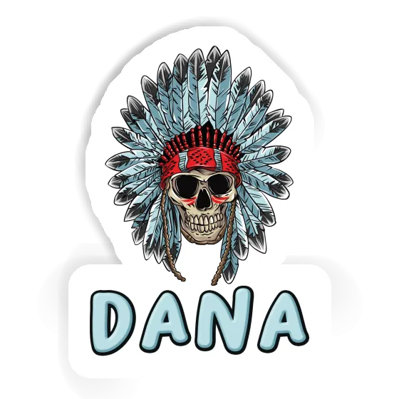 Sticker Dana Indianer Notebook Image