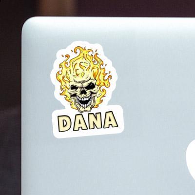 Skull Sticker Dana Laptop Image