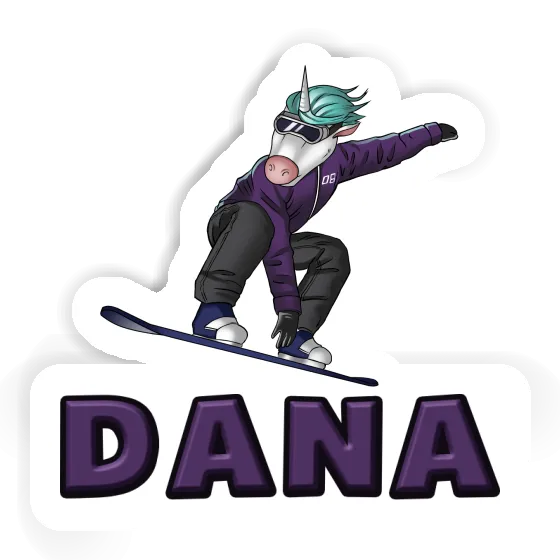 Dana Sticker Snowboarder Gift package Image