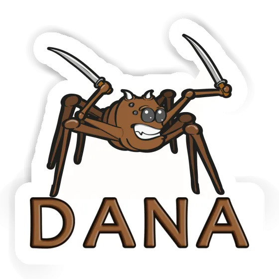 Dana Sticker Kampfspinne Laptop Image