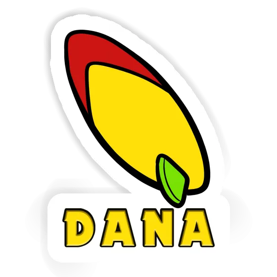 Surfboard Sticker Dana Image