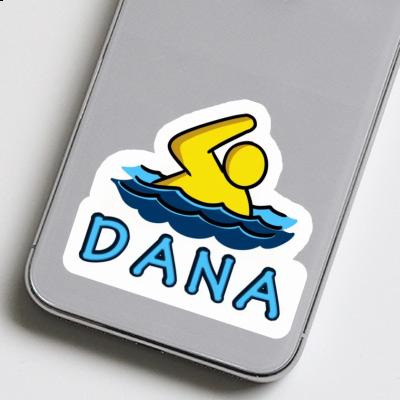 Sticker Swimmer Dana Laptop Image