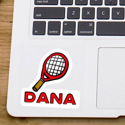 Sticker Tennis Racket Dana Gift package Image