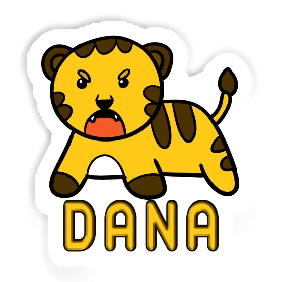 Sticker Dana Tiger Notebook Image