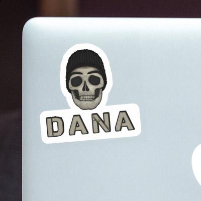 Sticker Dana Totenkopf Laptop Image