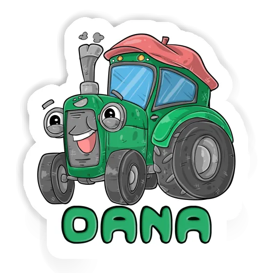 Autocollant Tracteur Dana Image