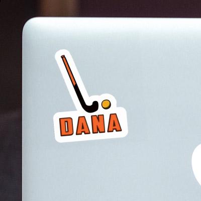 Sticker Unihockeyschläger Dana Laptop Image